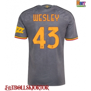AS Roma Wesley Franca #43 Tredjetröja 2026-27 Kortärmad
